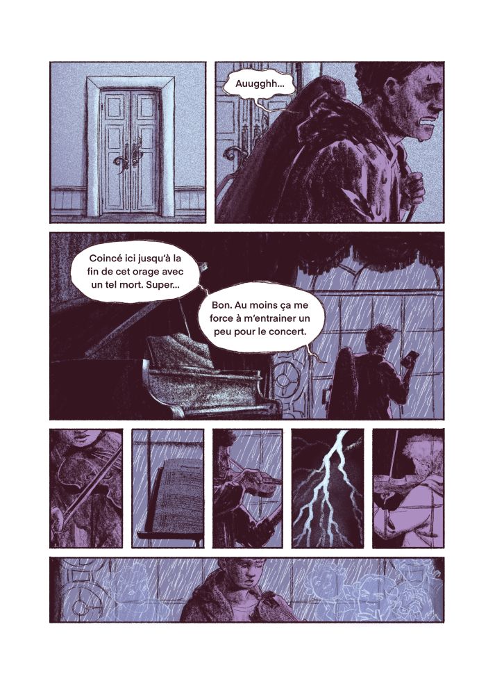 HAUNTED HOUSE: the music room